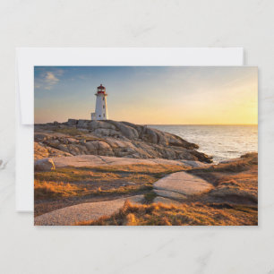 Lighthouses Peggy's Cove Nova Scotia Bedankkaart