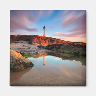 Lighthouses Sea-Light Lossiemouth Scotland Magneet