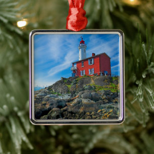 Lighthouses Victoria Harbor Vancouver Island Metalen Ornament