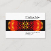 Lighting Designer Euro Visitekaartje (Achterkant)