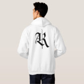 Lightly hateful basic hoodie (Achterkant volledig)