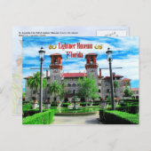 Lightner Museum, St. Augustine, Florida Briefkaart (Voorkant / Achterkant)