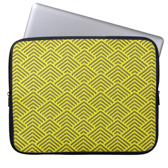 Lightning Arches Laptophoes Laptop Sleeve (Voorkant)
