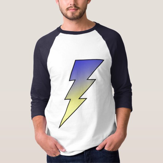 Lightning Bolt 3/4 sleeve shirt (Voorkant)