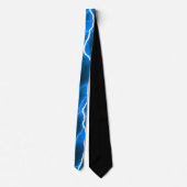Lightning Bolt - Blauwe Stropdas (Achterkant)