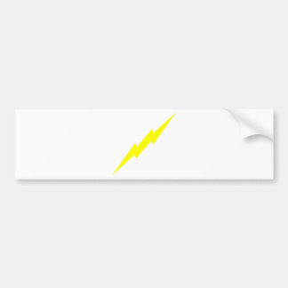 Lightning Bolt Bumpersticker