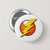 Lightning Bolt Button (Voorkant /achterkant)
