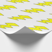 Lightning Bolt Cadeaupapier (Hoek)