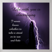 Lightning Bolt citeert Poster (Voorkant)