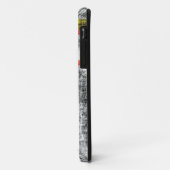 Lightning Bolt Dark Grunge Case-Mate iPhone Case (Achterkant/links)