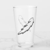 Lightning Bolt Glas (Achterkant)