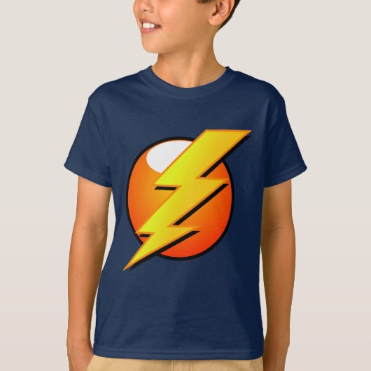 Lightning Bolt Kinder Dark T-S T-shirt (Voorkant)