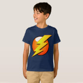 Lightning Bolt Kinder Dark T-S T-shirt (Voorkant volledig)