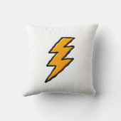 Lightning bolt kussen (Achterkant)