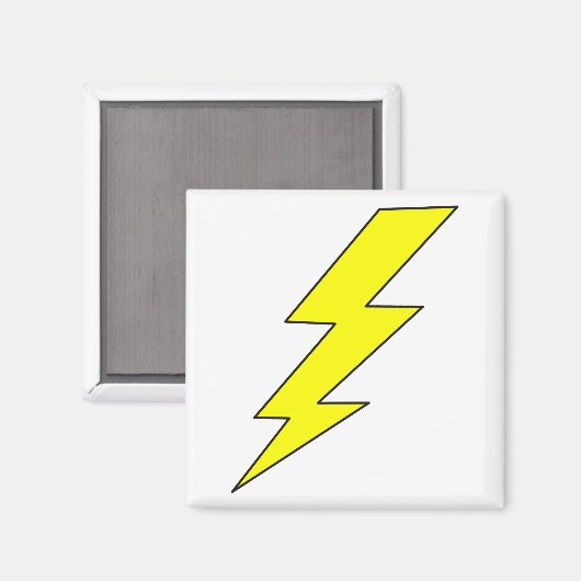Lightning Bolt Magneet (Voorkant / Achterkant)