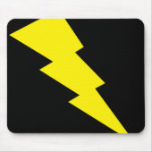"Lightning Bolt" Mousepad Muismat (Voorkant)