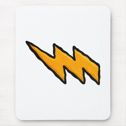 Lightning bolt muismat (Voorkant)