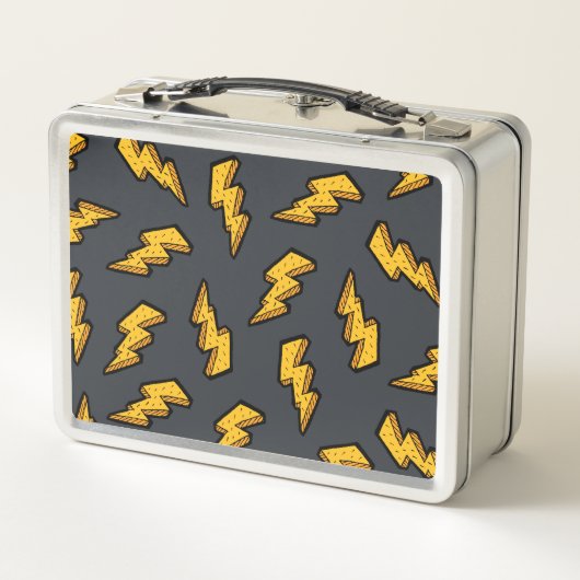 Lightning Bolt Pattern Fun en Pop (Achterkant)