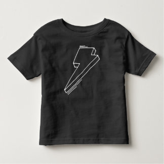 Lightning Bolt Peuter T-shirt Zwart