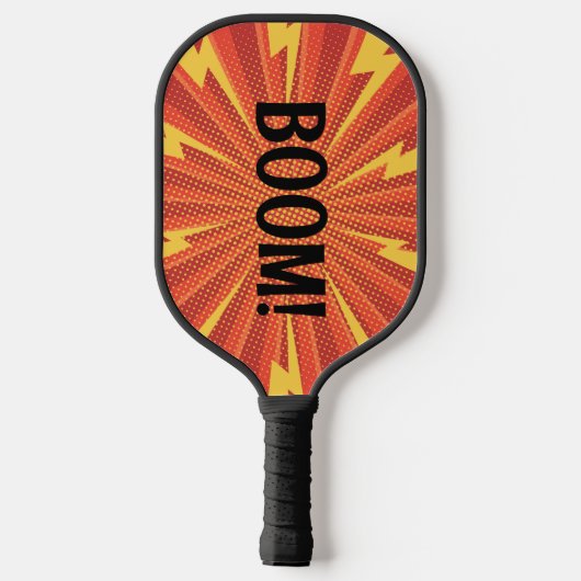 Lightning Bolt Pickleball Paddle (Achterkant)