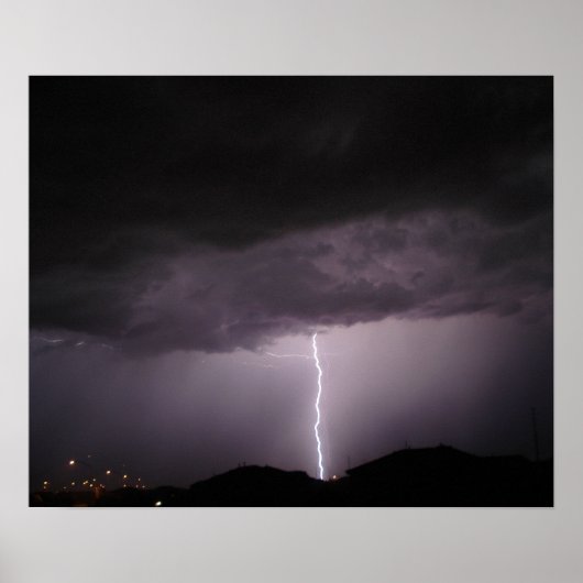 Lightning Bolt Poster (Voorkant)
