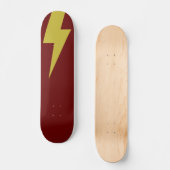 Lightning Bolt Skateboard (Voorkant)