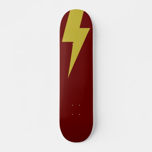 Lightning Bolt Skateboard (Voorkant)