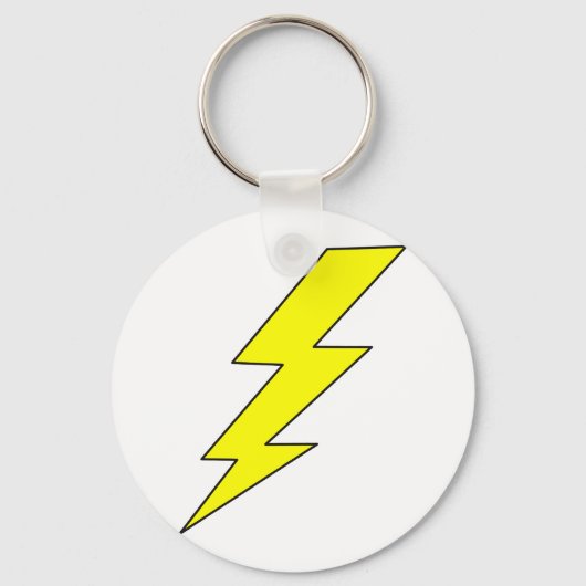 Lightning Bolt Sleutelhanger (Voorkant)