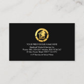 Lightning Bolt Strikes Home Outage Visitekaartje (Achterkant)