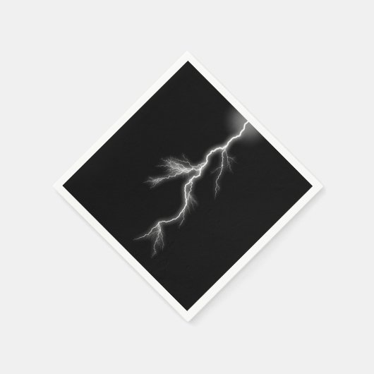 Lightning Bolt tegen Dark Sky Servetten (Hoek)