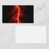 Lightning Bolt Visitekaartje (Voorkant / Achterkant)