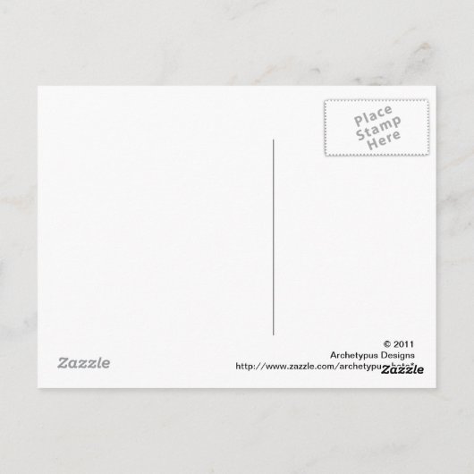 Lightning Bug op Leaf Briefkaart (Achterkant)