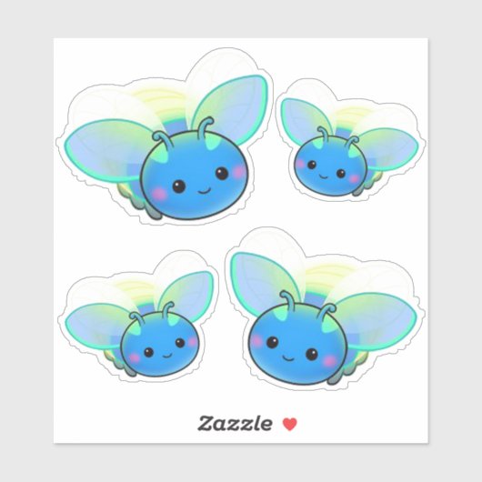 Lightning Bugs Sticker (Vel)