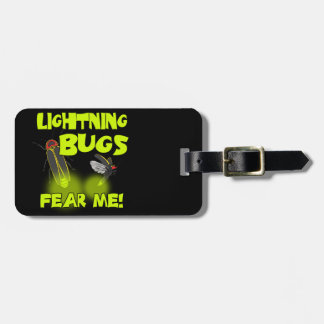 Lightning Bugs vrezen me Bagagelabel