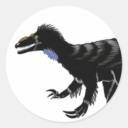 Lightning Claw petite étiquette ronde (Devant)