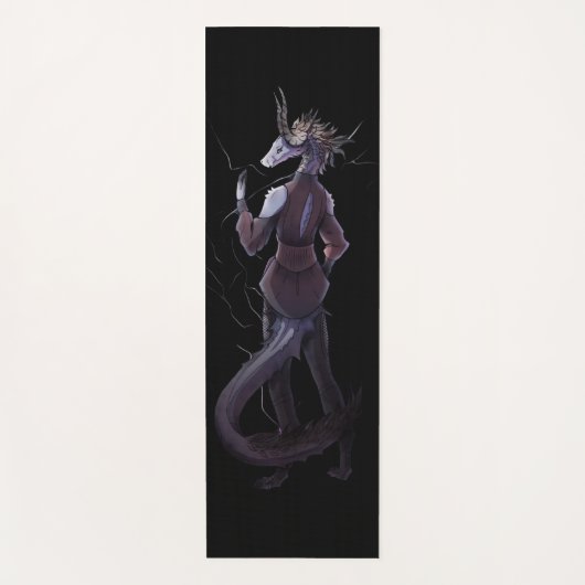 Lightning Dragon Yogamat (Voorkant)