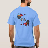 Lightning Fire Monster Truck T-shirt (Achterkant)
