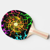 Lightning Hurricane Ping Pong Paddle Tafeltennisbatje (Zijkant)