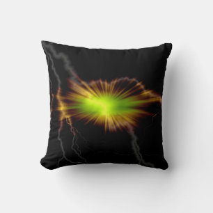 Lightning Imaginaire Art Design Coussin Abstrait