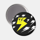 Lightning Kawaii Strike Magnet Magneet (Voorkant / Achterkant)