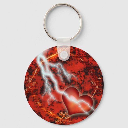 Lightning Love Sleutelhanger (Voorkant)