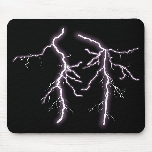 Lightning Mousepad Muismat (Voorkant)
