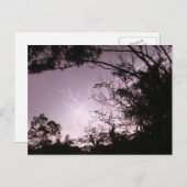 Lightning over Lawnton Briefkaart (Voorkant / Achterkant)