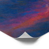 Lightning Plane - Pastel schilderstijl Plane Art Poster (Hoek)