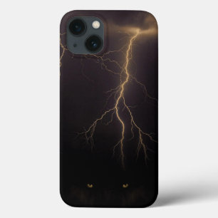 Lightning sky iPhone 13 hoesje