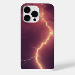 Lightning Storm iPhone 14 Pro Max Case – Thunder S Hoesje
