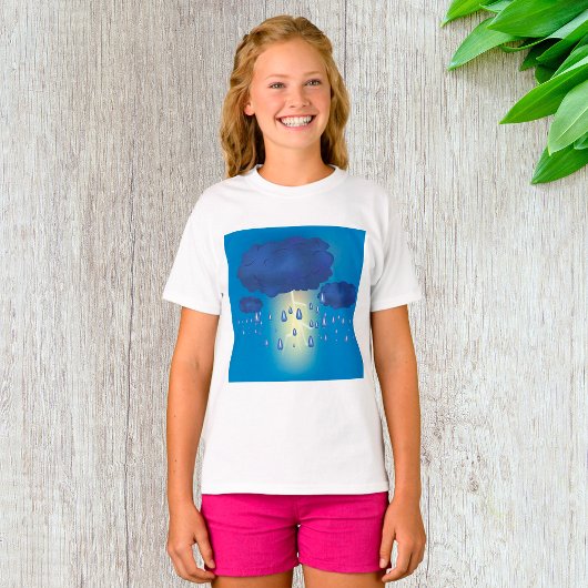 Lightning Storm meisjes T-shirt