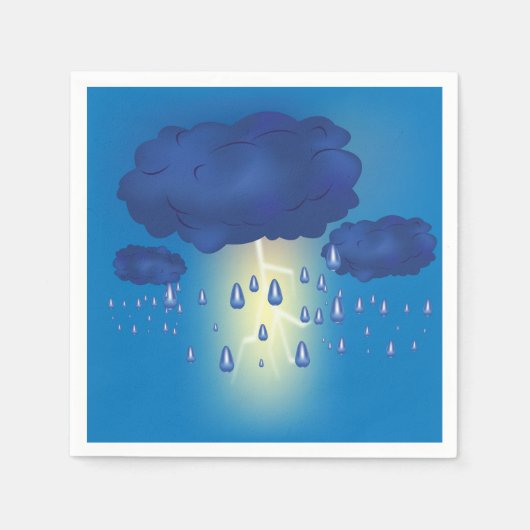 Lightning Storm papieren servetten (Voorkant)