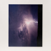 Lightning Strike Photo Legpuzzel (Verticaal)