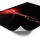 Lightning Strike-poster Poster (Hoek)